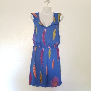 Lucy Love light Dress with back tie, Size Medium